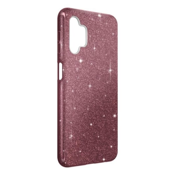 Kotelo - AVIZAR - Samsung Galaxy A13 4G - Glitter - Puolijäykkä - Vaaleanpunainen rosa