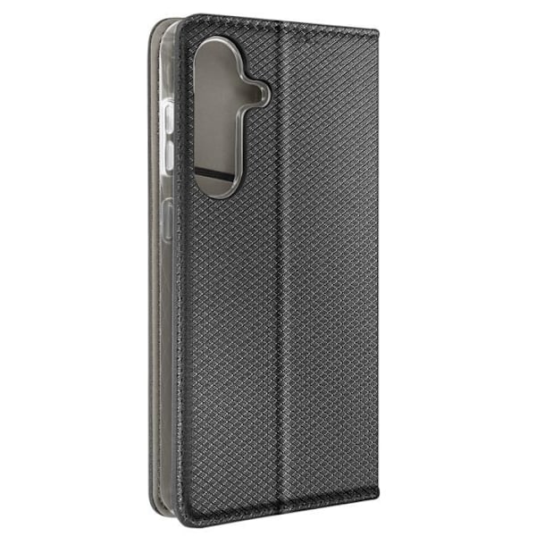 Halvstift cover til Samsung Galaxy S24 Plus - AVIZAR - Smart Collection - Sort - Kortholder Svart