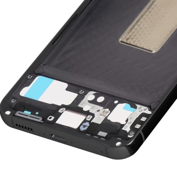 Central Chassis Reservedel til Samsung S23 Original Service Pack Samsung Sort