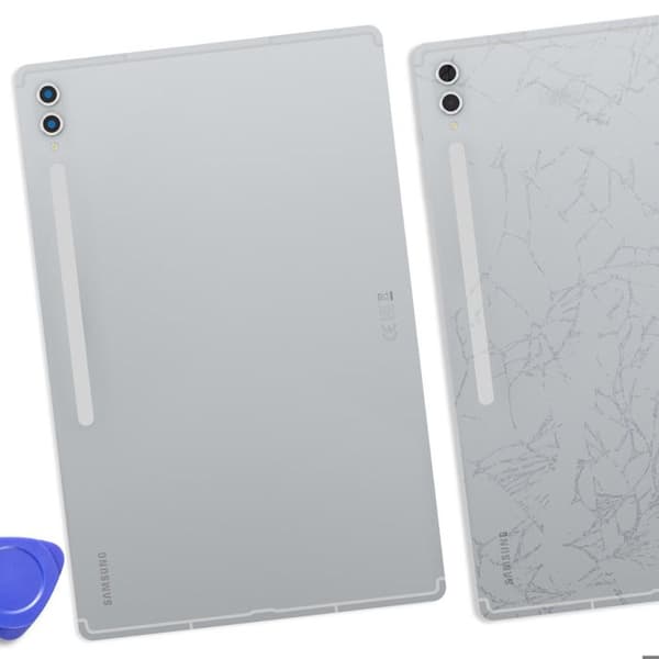 Batteri Cache - SAMSUNG - Galaxy Tab S10 Ultra - Sølv - Original - Nem installation Grå