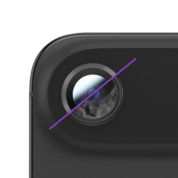 Erstatningslinse til Bagkamera iPhone Air i 9H Glas Jaym Transparent Vit