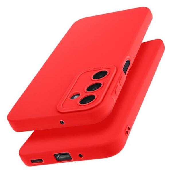 Coque til Samsung Galaxy A16 Silikone Mat Kamera Beskyttet Rød Röd