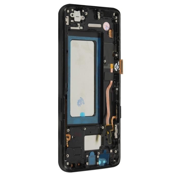 Komplet enhed til Samsung Galaxy S8 - AVIZAR - AMOLED-skærm og sort berøringsglas - 5,5 tommer - Android Svart