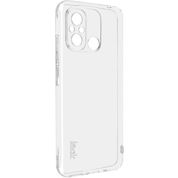 Kotelo Xiaomi Redmi 12C Imak UX-5 -sarjalle - Pehmeä silikoni - Läpinäkyvä Vit