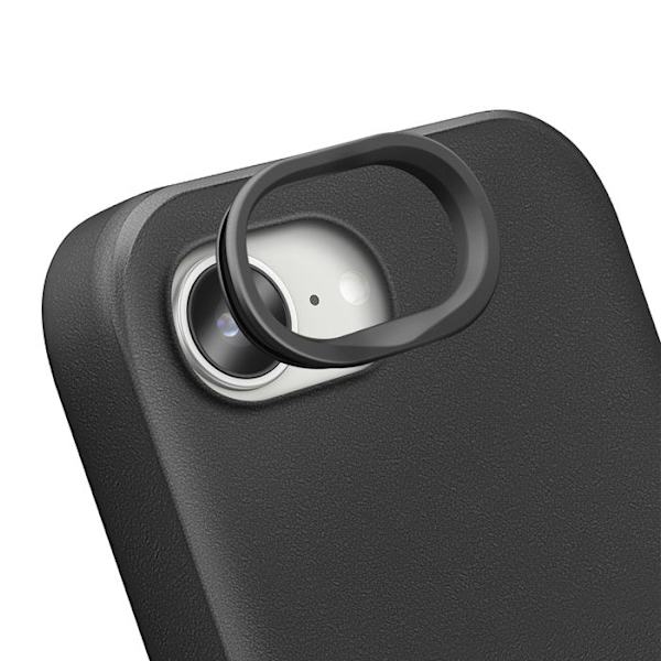 Beskyttelsesramme til kameraobjektiv til iPhone 16e, ridsefrit, Rhinoshield, sort