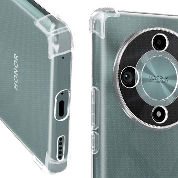 Silikonskal - Mayaxess - Honor Magic 6 Lite - Transparent - Lätt skydd - Modern design Transparent