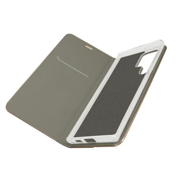 Samsung S22 Ultra Case Korthållare Videostöd Forcell Luna Book Guldgrå