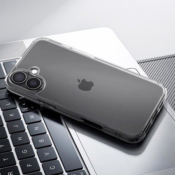 Stødsikkert etui til iPhone 16 Plus - Spigen SGP - Ultra Hybrid - Bi-materiale - Gennemsigtig Transparent