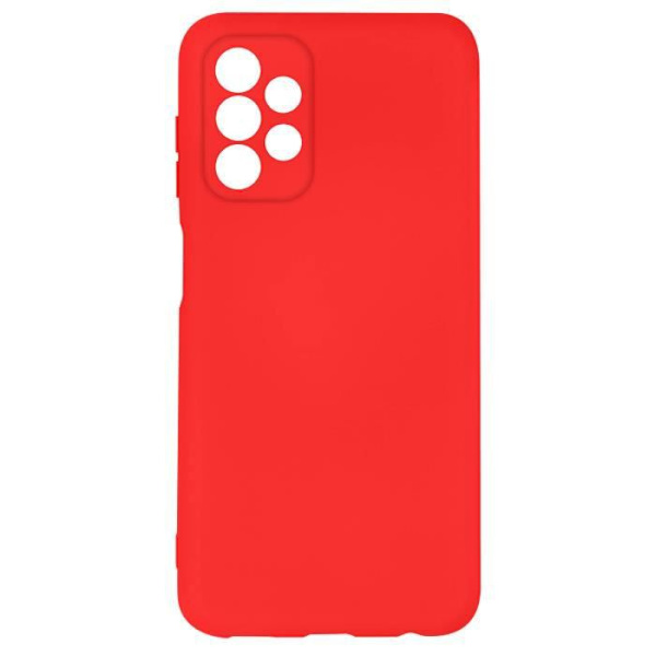 Taske til Samsung Galaxy A13 4G Semi-stiv Soft-touch Fin rød Röd