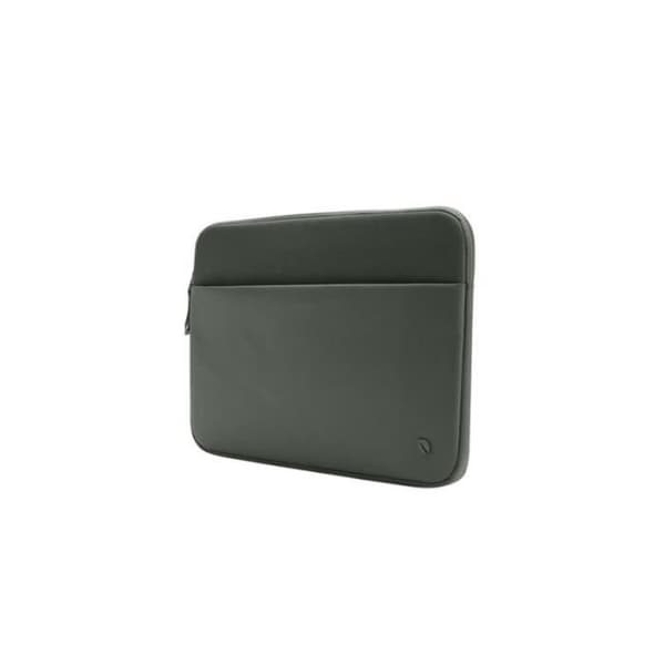 Housse - INCACE - MacBook Pro 14" - Polyester 900D - Foring i kunstpels - Grøn Grön