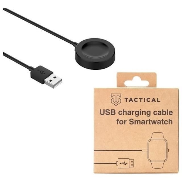 TAKTISK ORIGINAL USB OPLADER TIL HUAWEI WATCH 3 - HUAWEI WAT