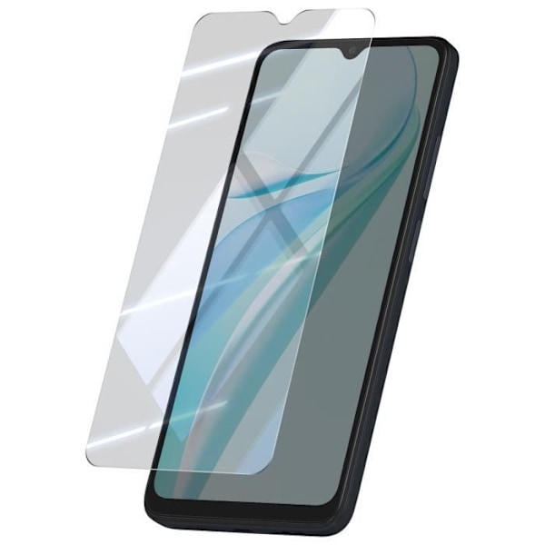 Hærdet glas - AVIZAR - Blackview Wave 6C - 9H Hårdhed - Anti-ridse - Affaset Transparent Transparent