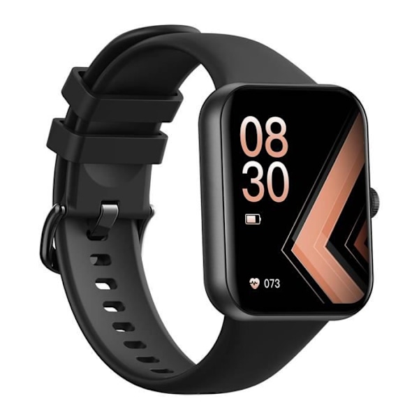 Connected Watch Sport- och hälsospårning Vattentät IP67 myPhone Watch CL Svart