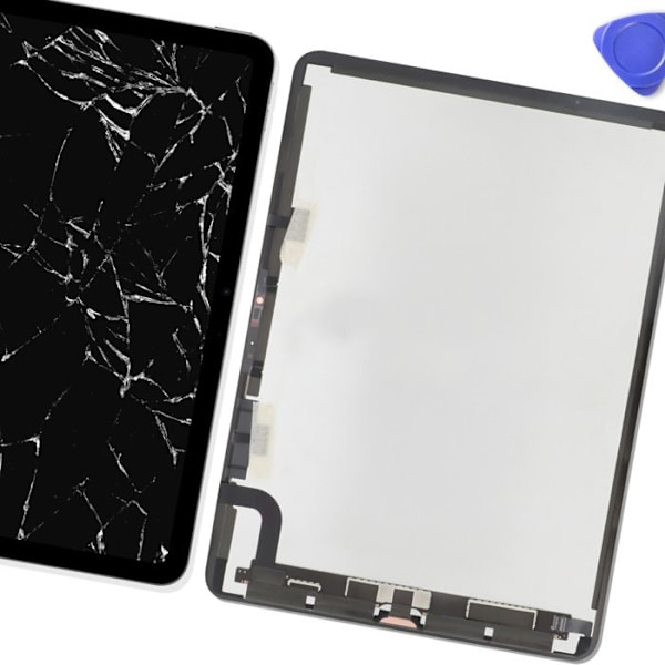 LCD-skærm og Touchscreen til iPad Air 11'' Sort Svart