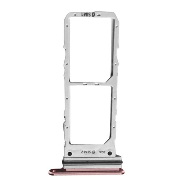 SIM-kortskuffe - Samsung - Galaxy Note 10 - Pink - 2 Slots Nano SIM - Nem Installation Rosa