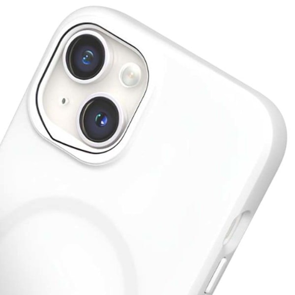 Coque Magsafe - SPIGEN - iPhone 14 Plus - Stødabsorberende - Tynd - Hvid Vit