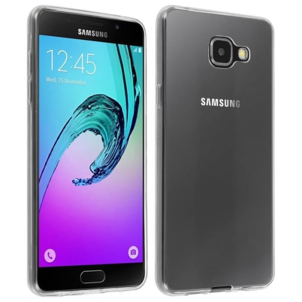 Fodral för Samsung Galaxy A5 2016 Skydd Mjuk Silikon Ultra-Tunn Transparent