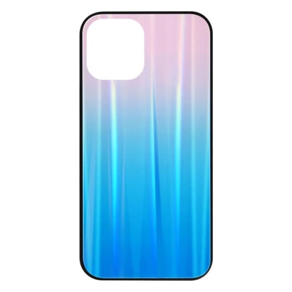 Coque - ILMOITTAKAA - iPhone 12/12 Pro - Holografinen - Kahdenmateriaalinen - Ohut ja kevyt Sort Rose