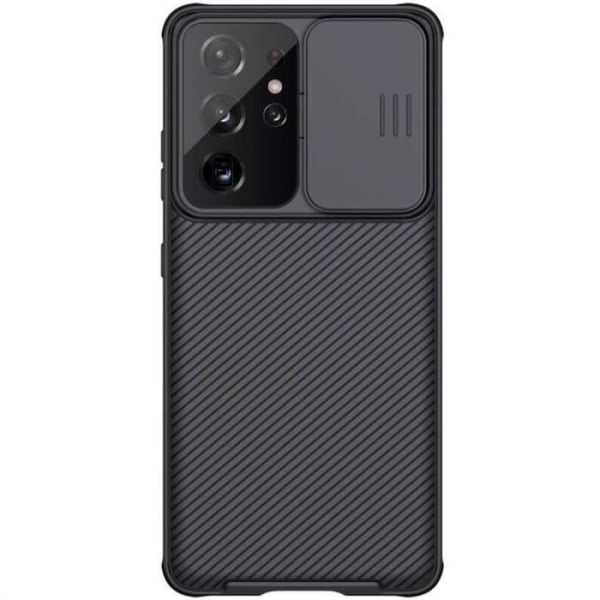 Nillkin CamShield Galaxy-S21 Ultra sort kamerabeskyttelsescover