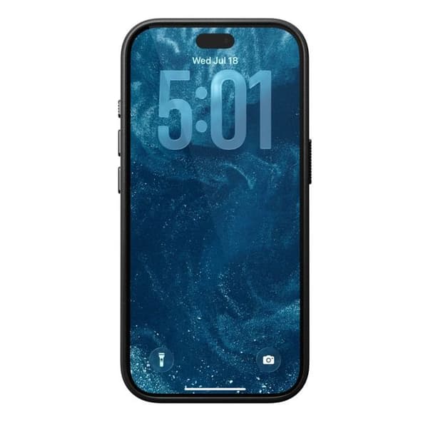 Nomad Modern Camino Lædder Cover til iPhone 18 Pro Sort - NM009254858 Svart