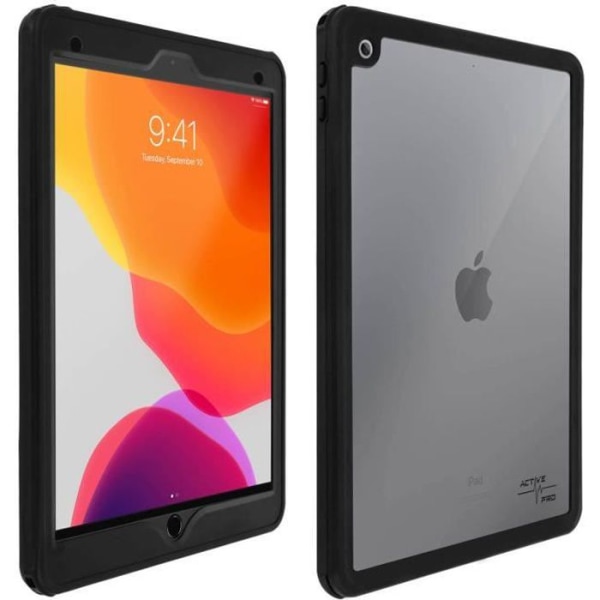 Fodral Apple iPad 2019 10.2 Vattentätt Stötsäker 2m Active Pro 4smarts Transparent Vit