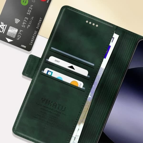 Etui för Xiaomi Redmi Note 14 4G Videostöd Grön gran Grön