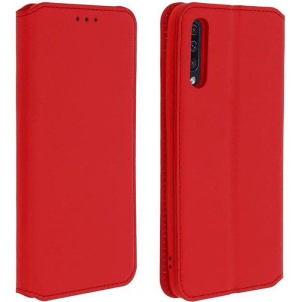 Skal till Samsung Galaxy A50 Folio Plånboksställ Funktion Röd