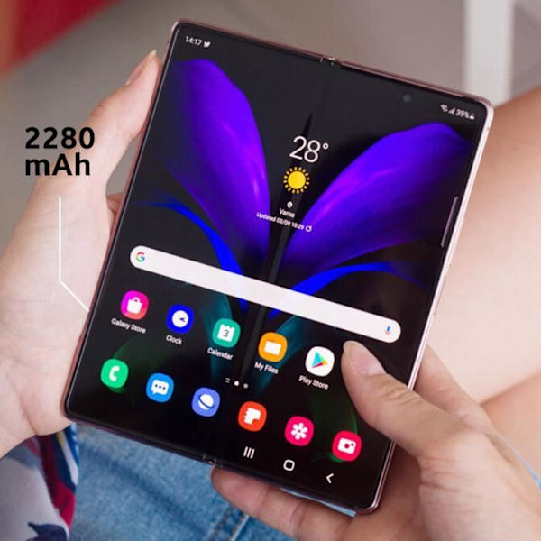 Pääakku Samsung Galaxy Z Fold 3 2280 mAh Alkuperäinen EB-BF926ABY