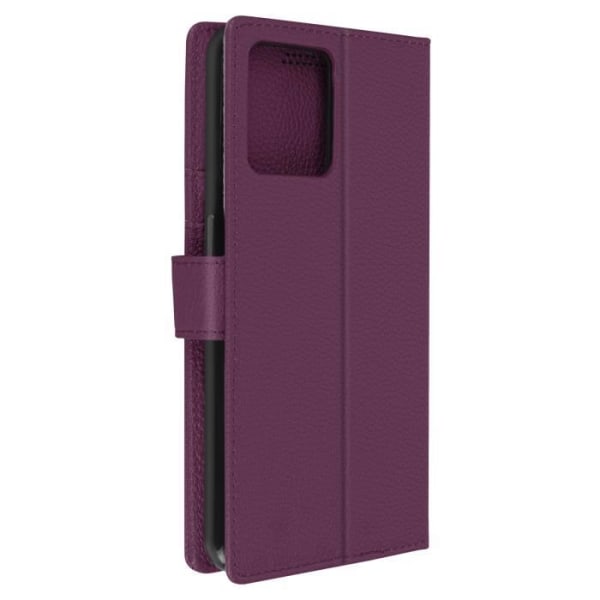 Kansi Realme 9 Pro Plus Flip Wallet Stand Video violetti