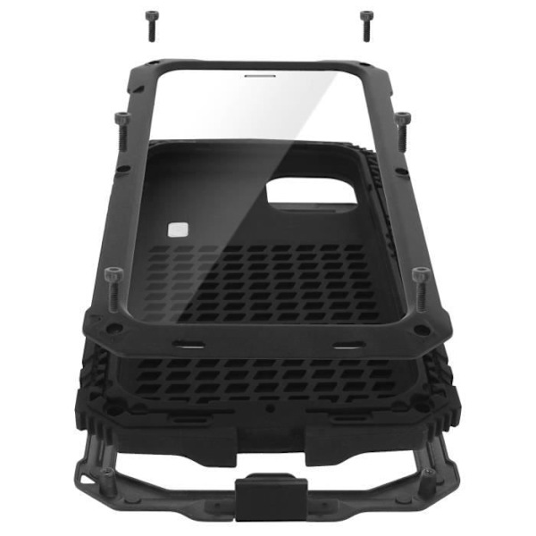 Telefonfodral - Tankserien - iPhone 11 Pro Max - Stötresistent - Videostöd - IP54 Svart