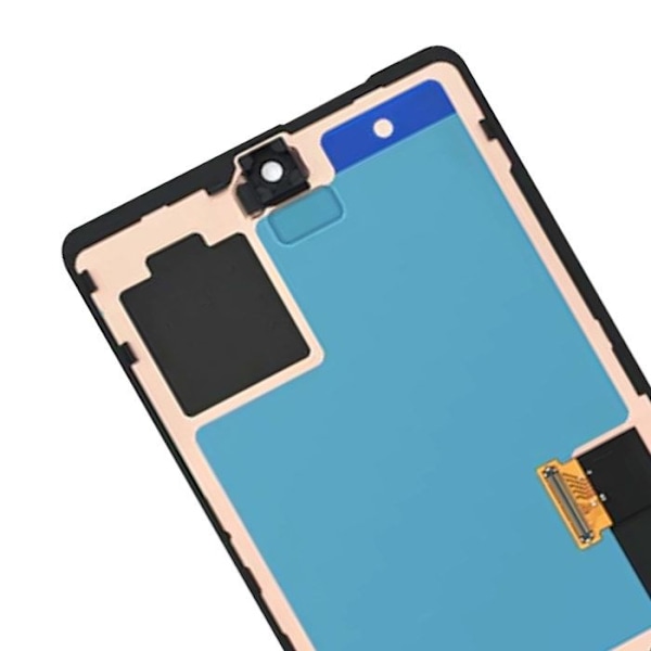 Officiell komplett skärm för Google Pixel 7 med pekglas och svart chassi Svart