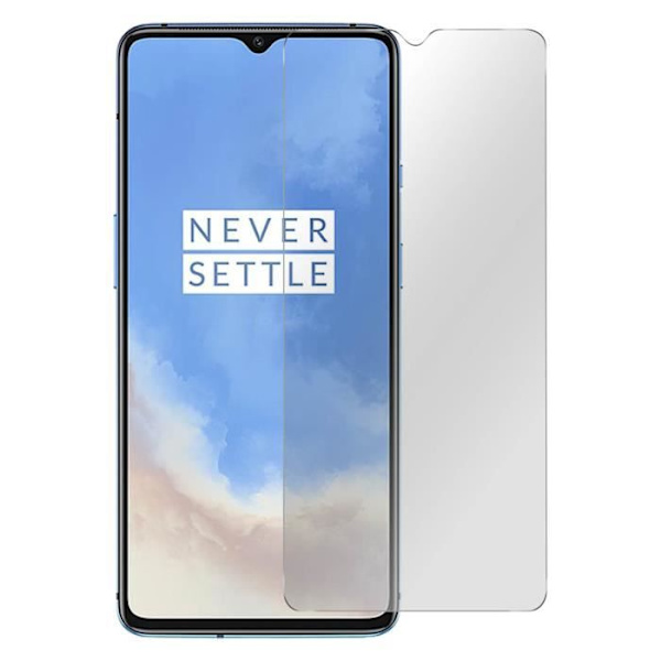 Skydd film - Oneplus - 7T - Härdat glas 9H - Ultra-tunn - Anti-explosion Klar vit
