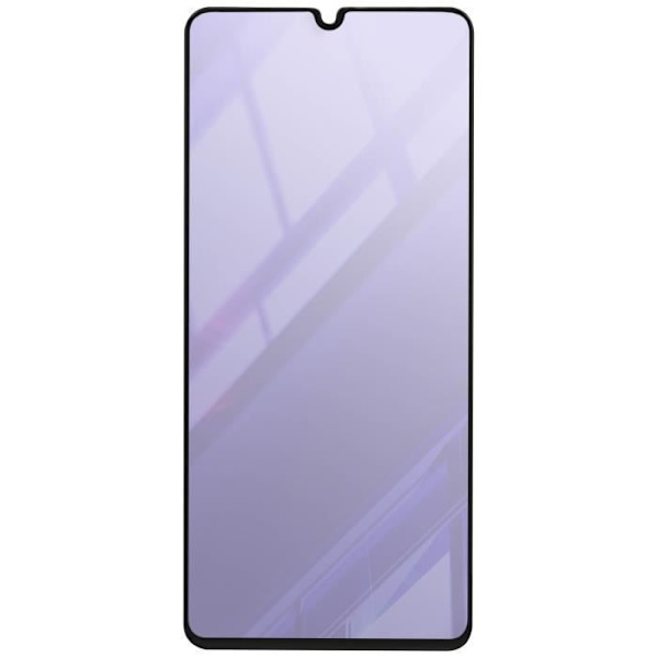 Skyddsglas - AVIZAR - Samsung Galaxy A50/A30s - Härdat glas - Blåljusfilter - Hårdhet 9H Svart