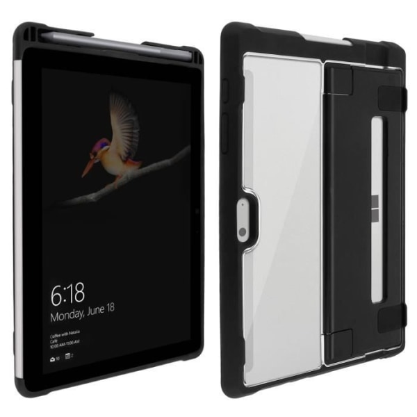 Microsoft Surface Go 10.1 Hard Case Video Support STM Goods Transparent Svart Vit