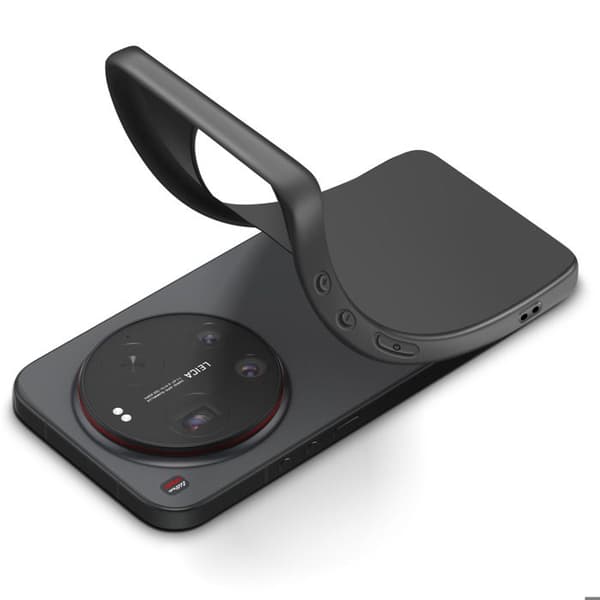 Cover til Xiaomi 17 Ultra Blød Silikonebeskyttelse Mayaxess Sort Svart