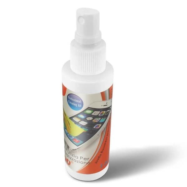 Kit Screen Cleaner Spray 100ml + 2 LinQ Pocket Design Microfiberdukar Vit