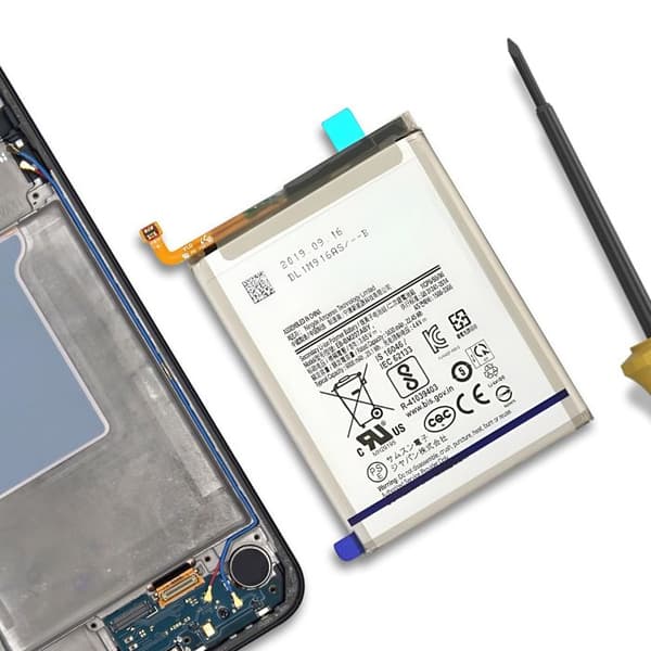 Akku - AVIZAR - Galaxy A26 - 5000mAh - Litiumioni - Harmaa Grå