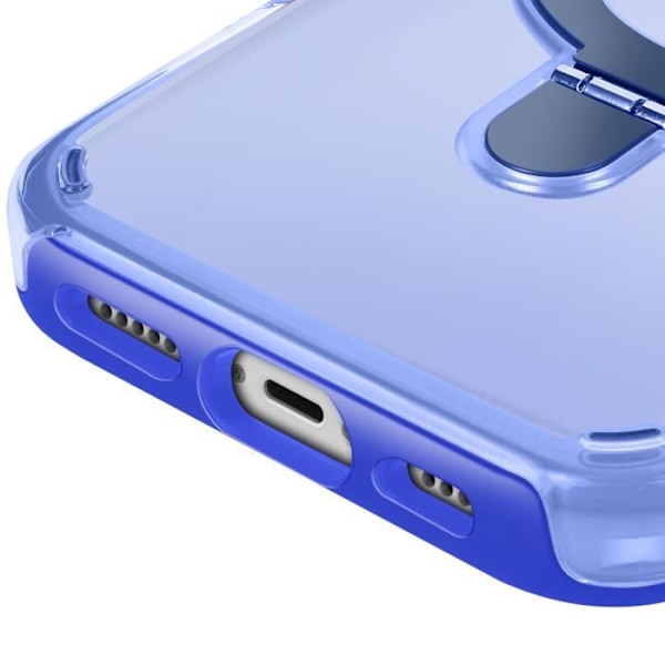 Coque - AVIZAR - iPhone 12 Pro/12 - Stødabsorberende - Foldestøtte - Blå Blå