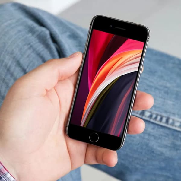 Nappe Knap On og Off til Apple iPhone SE 2020 Strøm og Volumen Erstatning Svart