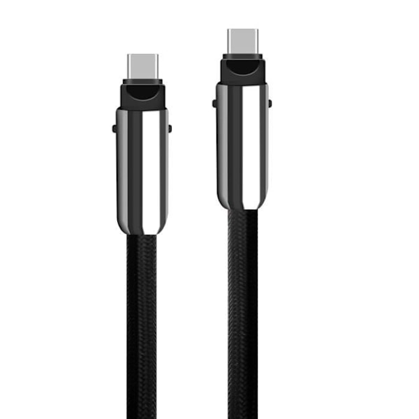USB C - USB C Kaapeli 1.2m Moxie Musta Svart
