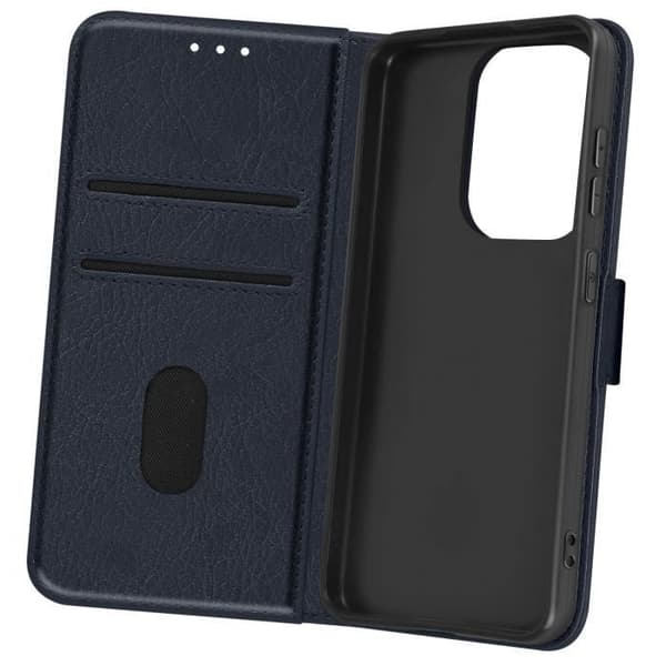 Etui til Xiaomi Redmi Note 13 Pro 4G - AVIZAR - Pung og videounderstøttelse - Midnight Blue Blå