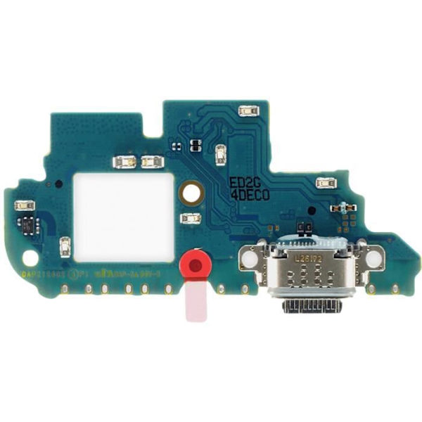 USB-C Opladerstik - Samsung - Galaxy A54 5G - Original - Kompatibel - Sort Svart