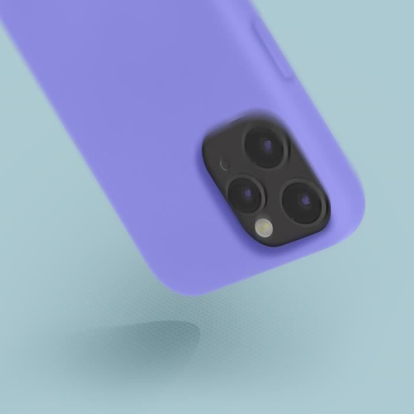 Coque - Apple - iPhone 12 Pro Max - Semi-rigid - Silikone - Lilla Lila