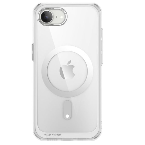 MagSafe-kuori iPhone 16:lle, iskunkestävä, monikerroksinen, Supcase, kirkas Vit