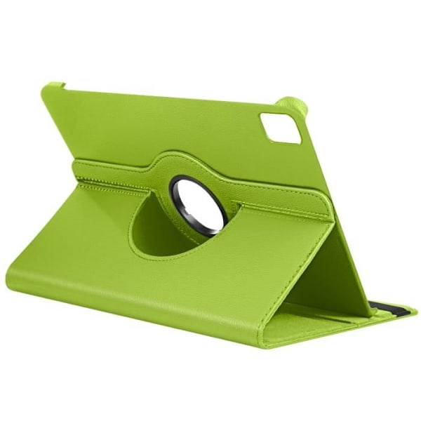 Flip Case til iPad Air 13 2024 Folio Rotating 360 Stand Stand Lime Green Grön