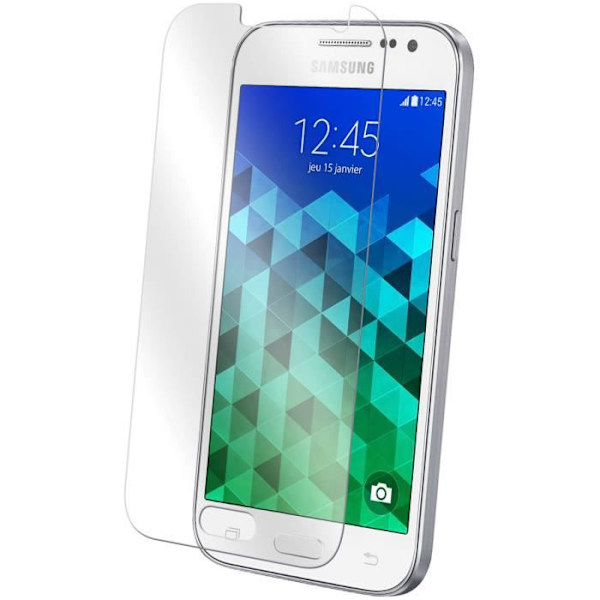 Suojakalvo - AVIZAR - Samsung Galaxy Core Prime - Karkaistu lasi - Naarmuuntumaton - Iskunkestävä Transparent