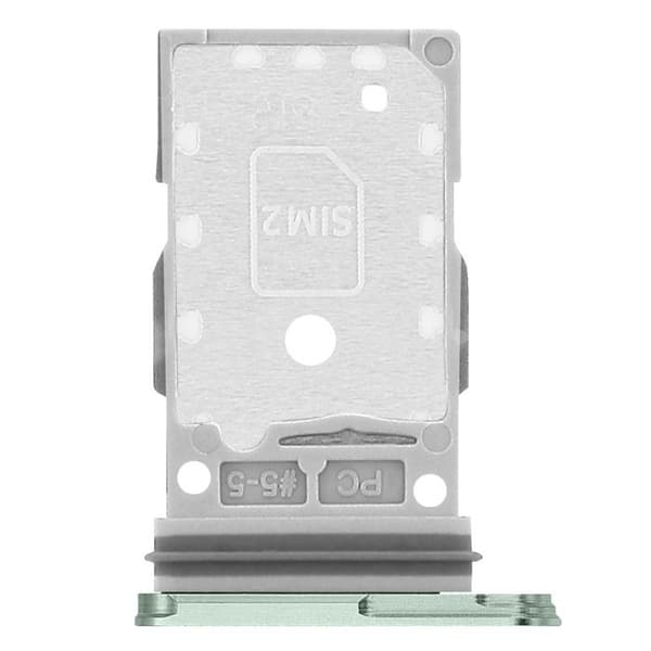 SIM-kortskuffe - AVIZAR - Galaxy S25/S25 Plus - Dobbelt Nano SIM - Vandgrøn - Original vatten grönt