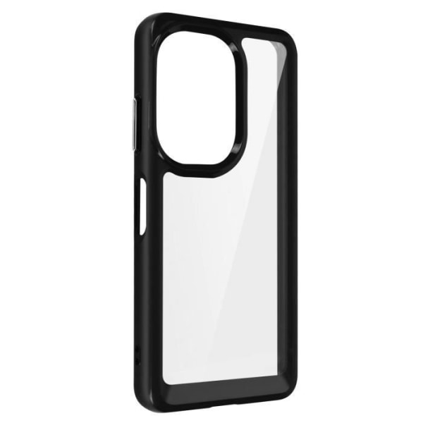 Fodral - AVIZAR - Asus Zenfone 9 - Stötsäker - Svart - Stelt upphöjt kamerablock Svart