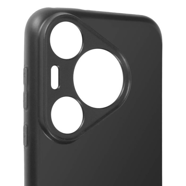 Fodral till Huawei Pura 70 Pro - AVIZAR - Silikon - Matt finish - Svart Svart