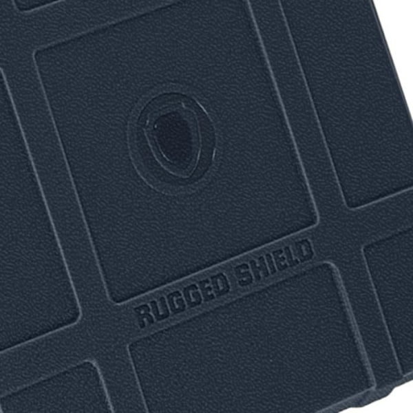 Etui til Samsung Galaxy Xcover 7 Silikone stødsikker præget mønster midnatsblå Blå